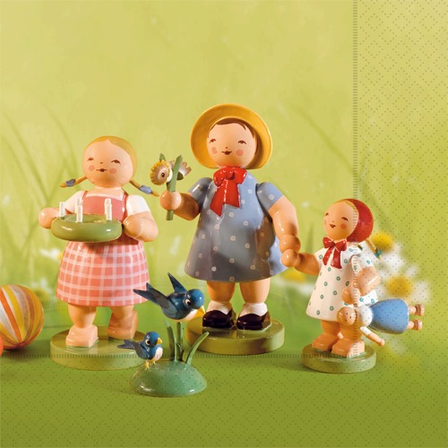 Servietten Gratulanten