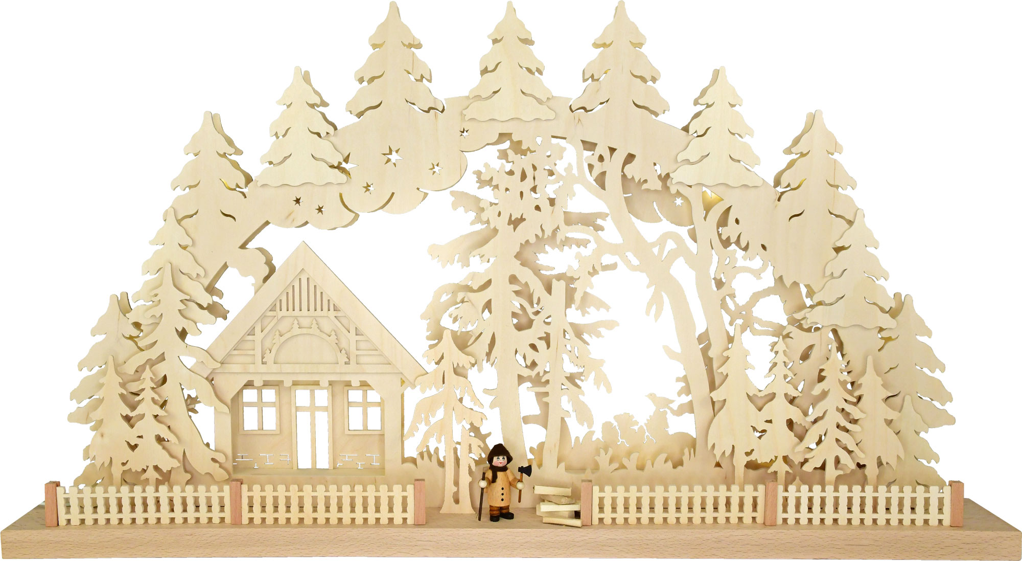Large candle arch set for self-assembly, half-timbered house 2