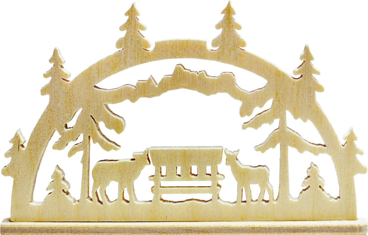 Miniaturschwibbogen Waldlichtung