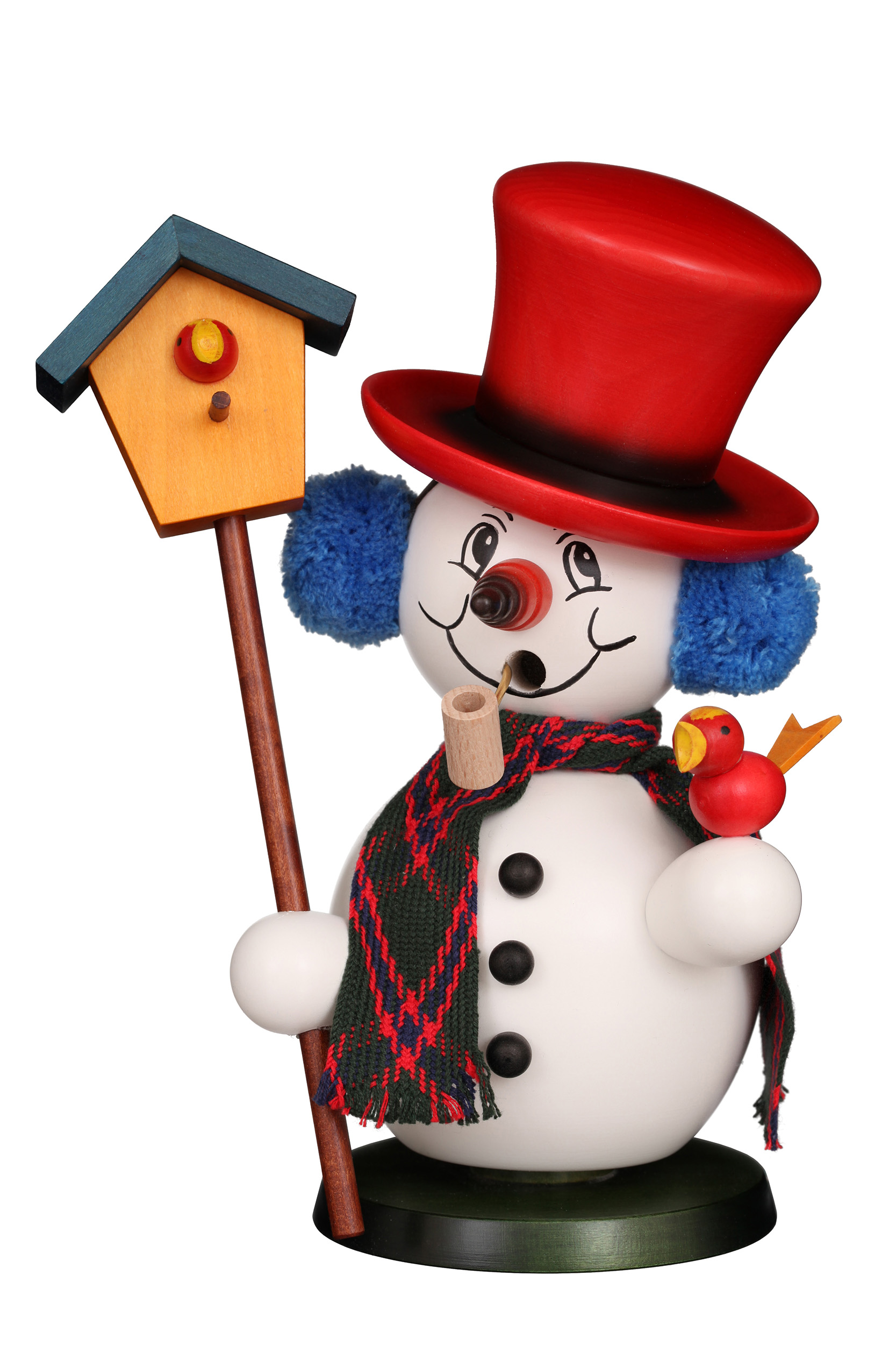 RM Snowman with birdhouse
