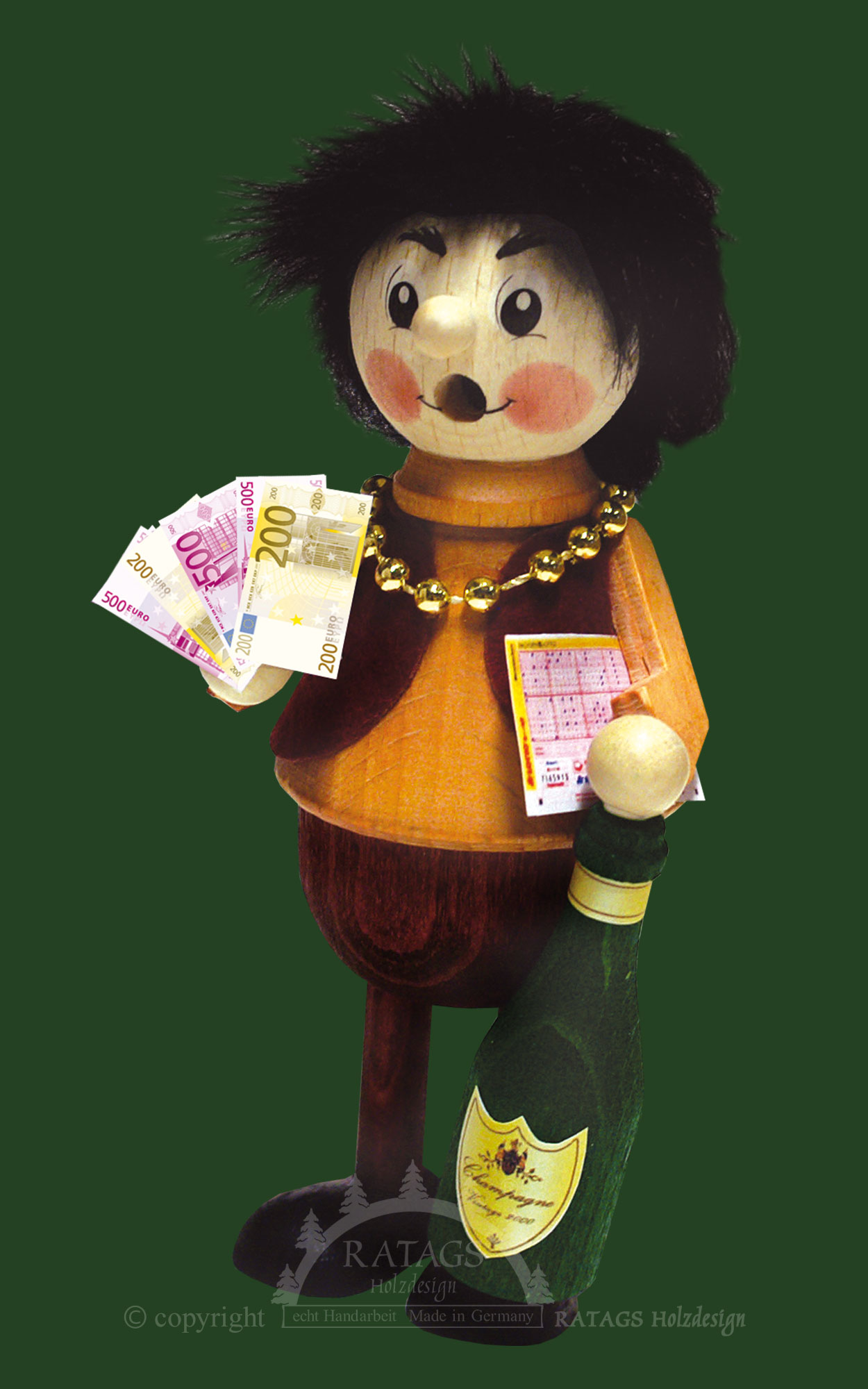 funny fellow, lottery fairy