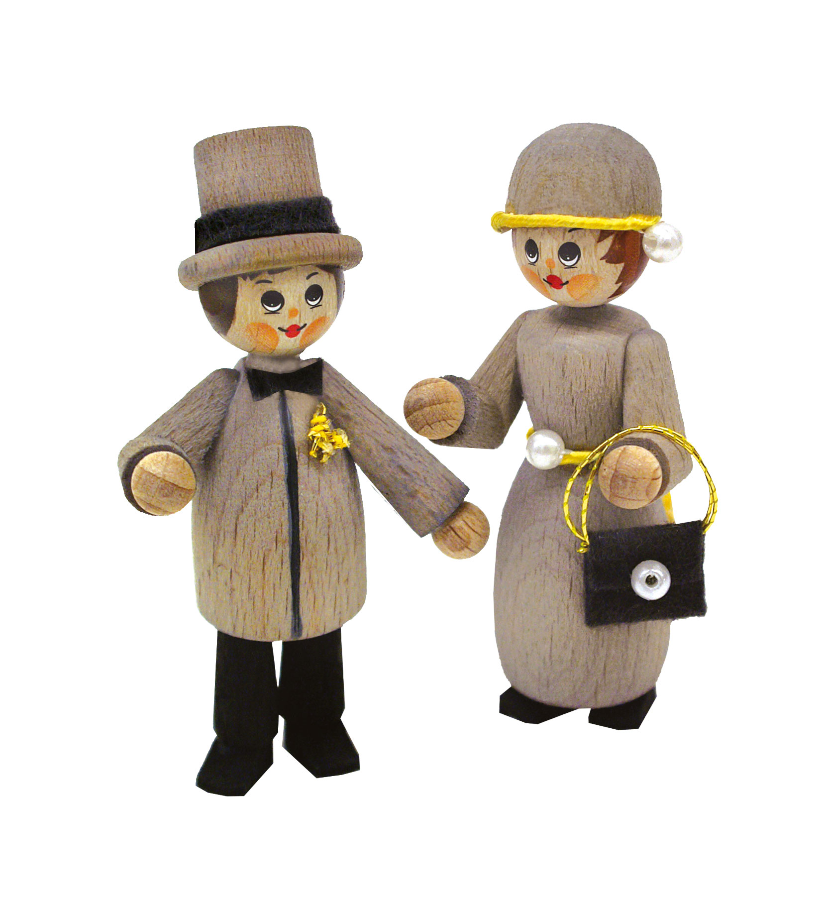 Goldenes Hochzeitspaar Goldenes Hochzeitspaar