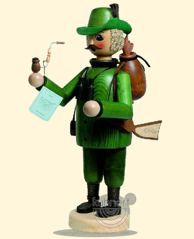 Räuchermann, Jäger, grün