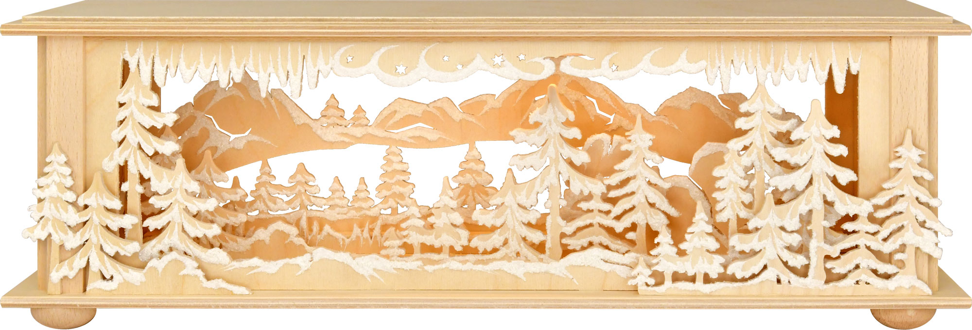 LED room light for fir trees, medium size, hoarfrost