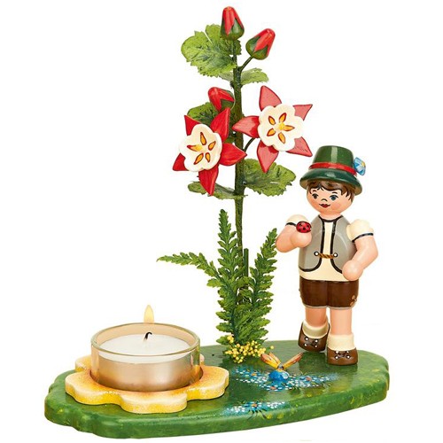 Light holder BK Boy - Columbine