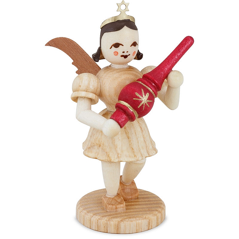 Engel mit Christbaumspitze