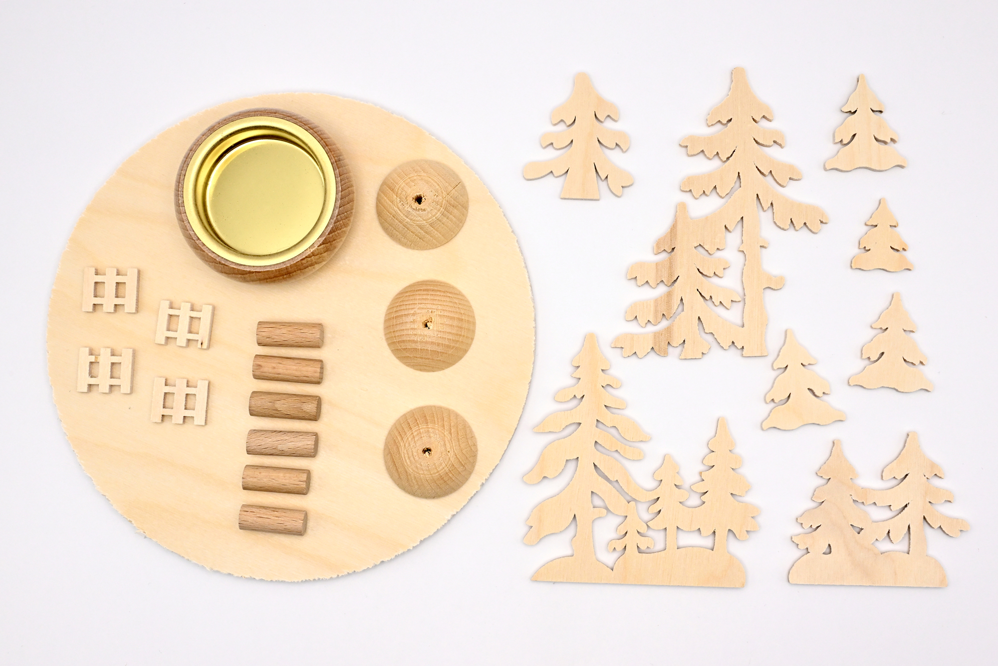 Light plates for crafting, incense house