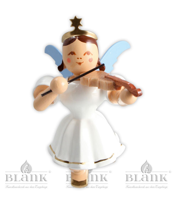 Schwebeengel Violine farbig