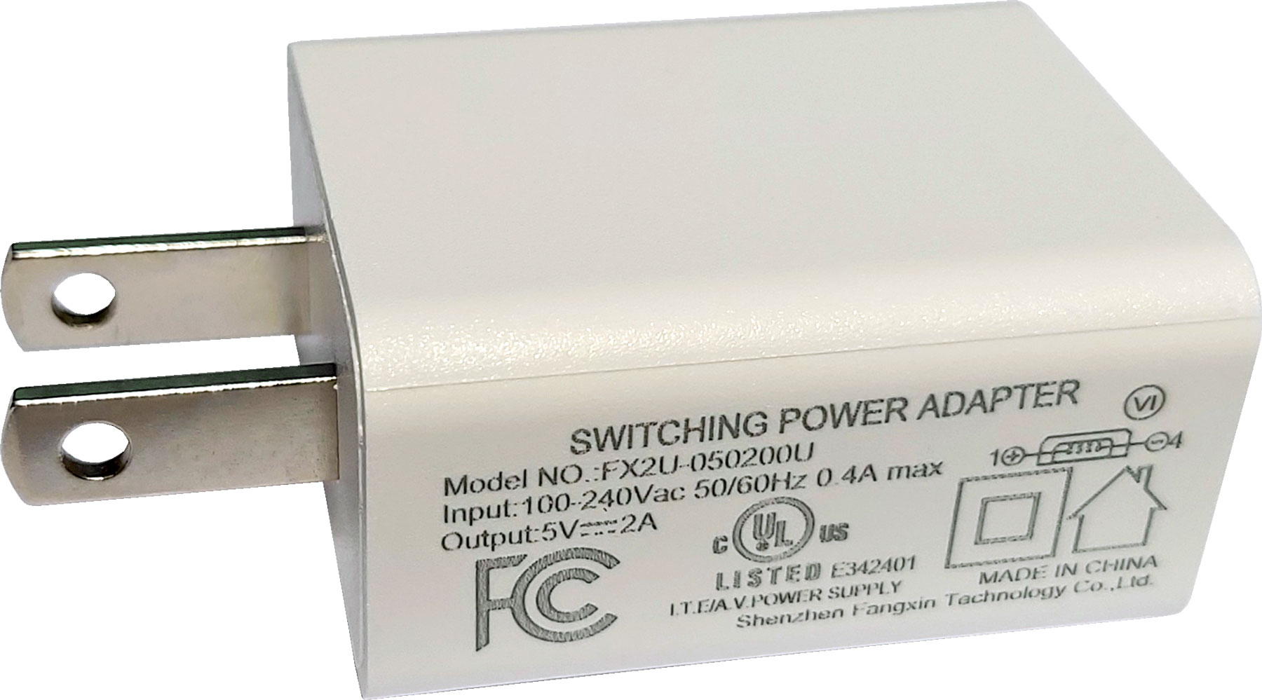 USB Steckernetzteil, AMI 2A 2A, UL Version