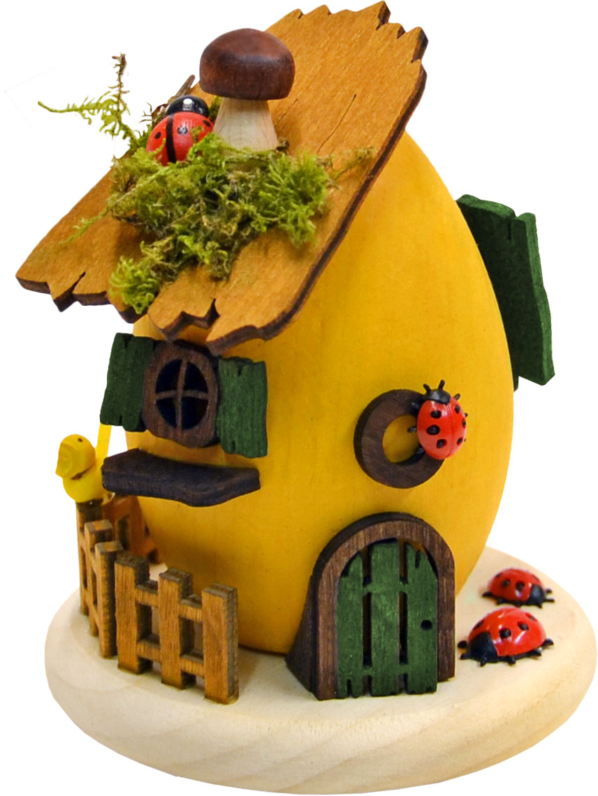 Mini-Räucherhaus, Glückskäfertreff Mini-Räucherhaus, Glückskäfertreff