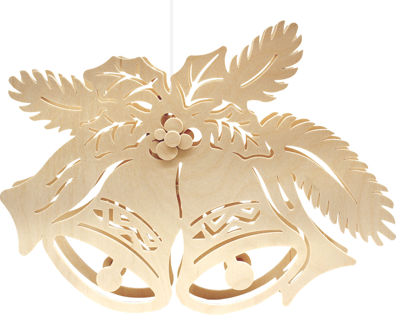 Window picture, illuminated, bell