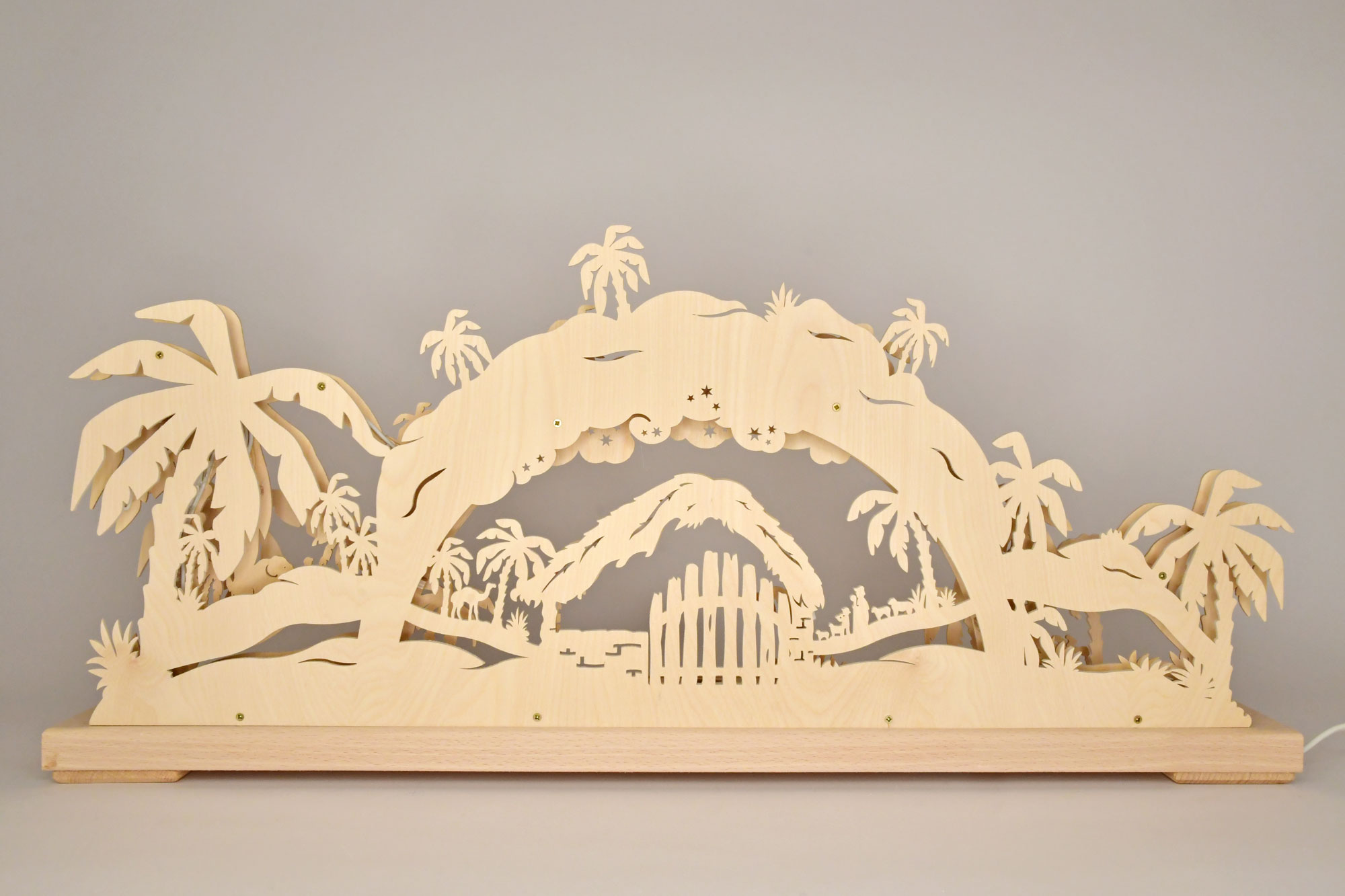 3D candle arch, large, Orient, unfilled