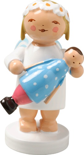 Margeritenengel mit Puppe