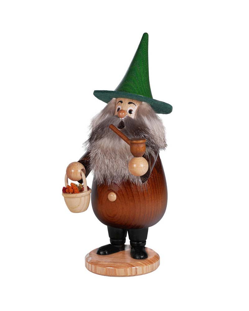 Brown herb collector