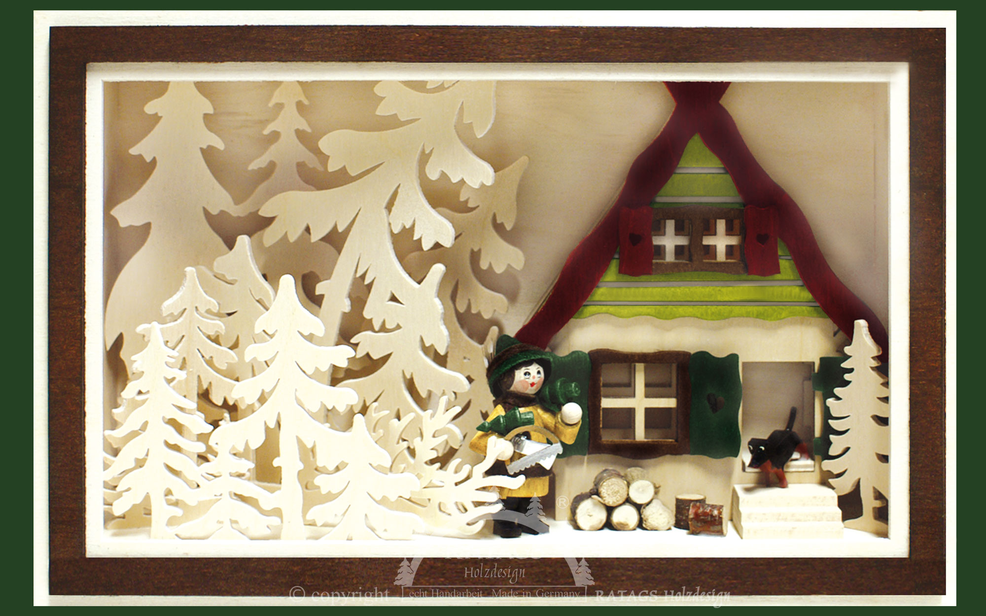 3D wall picture, tree thief