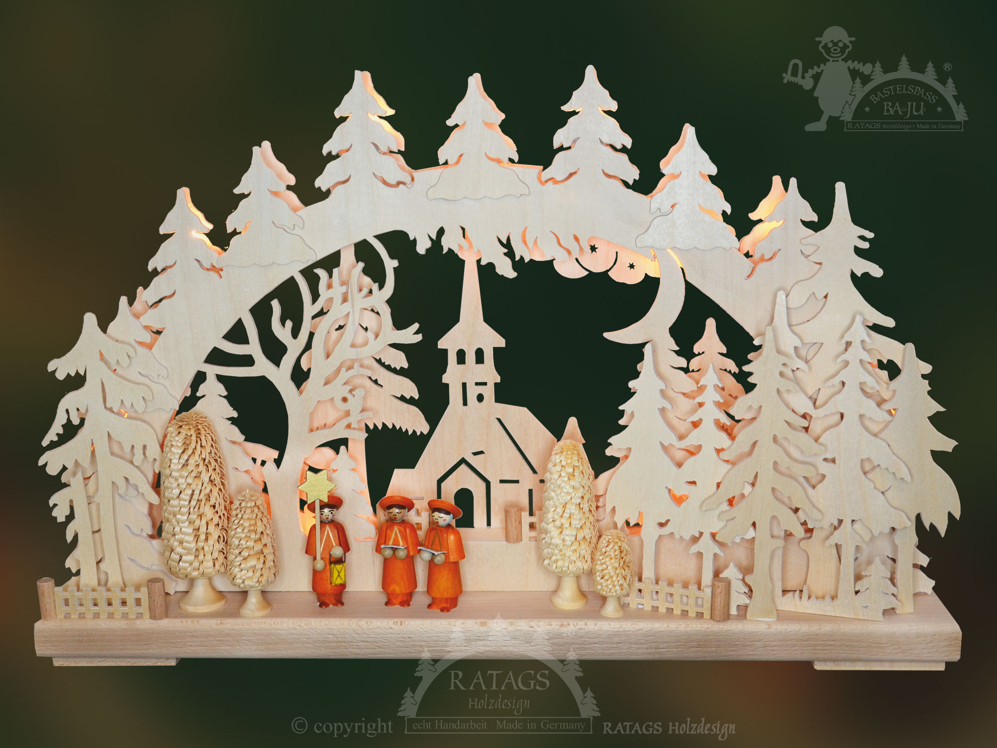 Crafting kit for a small 3D chapel