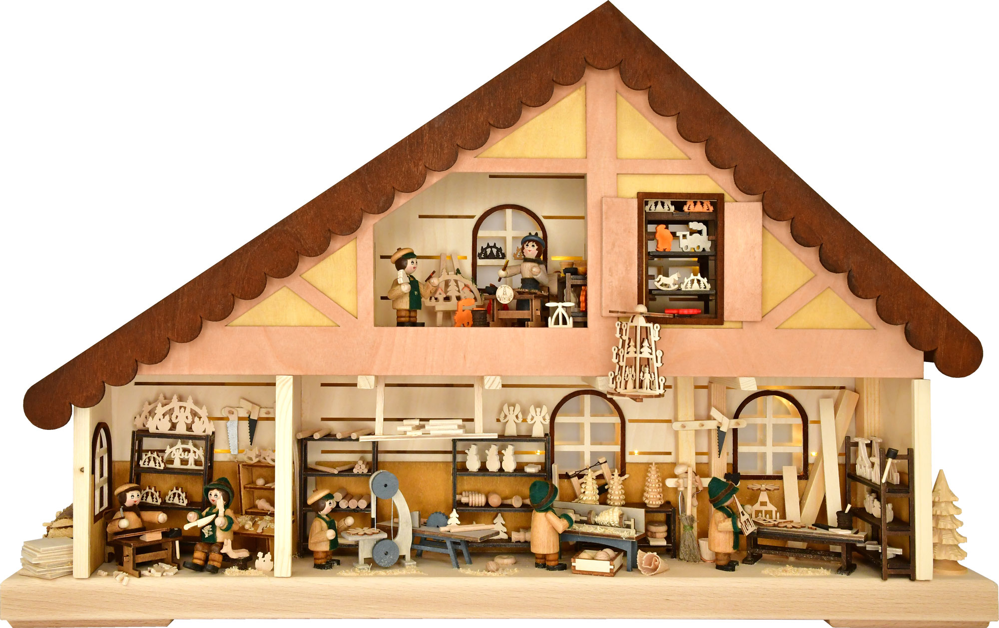 Lichterhaus gr., Erzgebirgswerkstatt