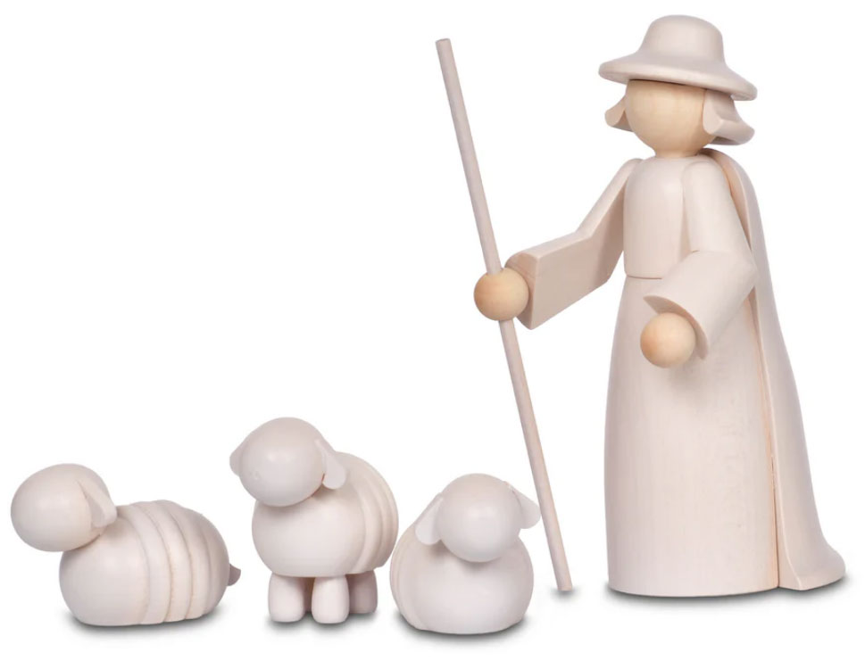 Shepherd group, 4 pieces