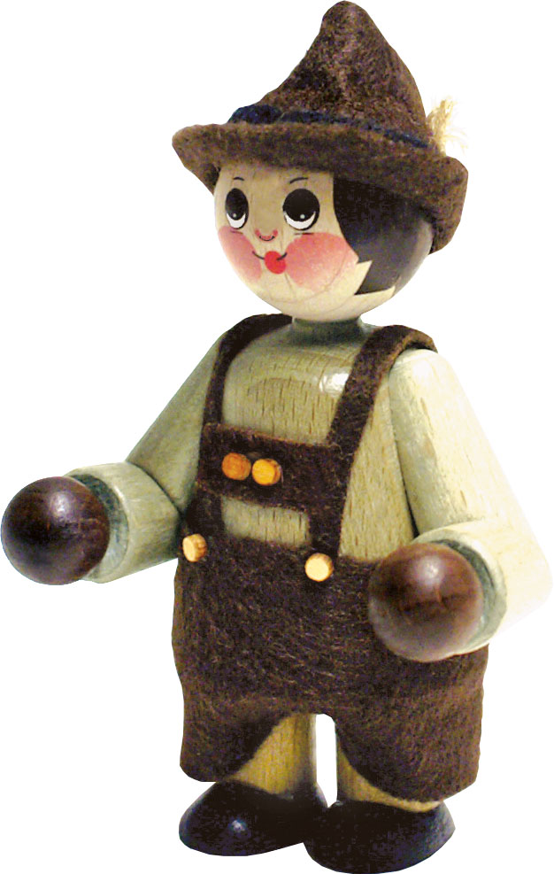 Figur groß, Junge mit Seppelhose