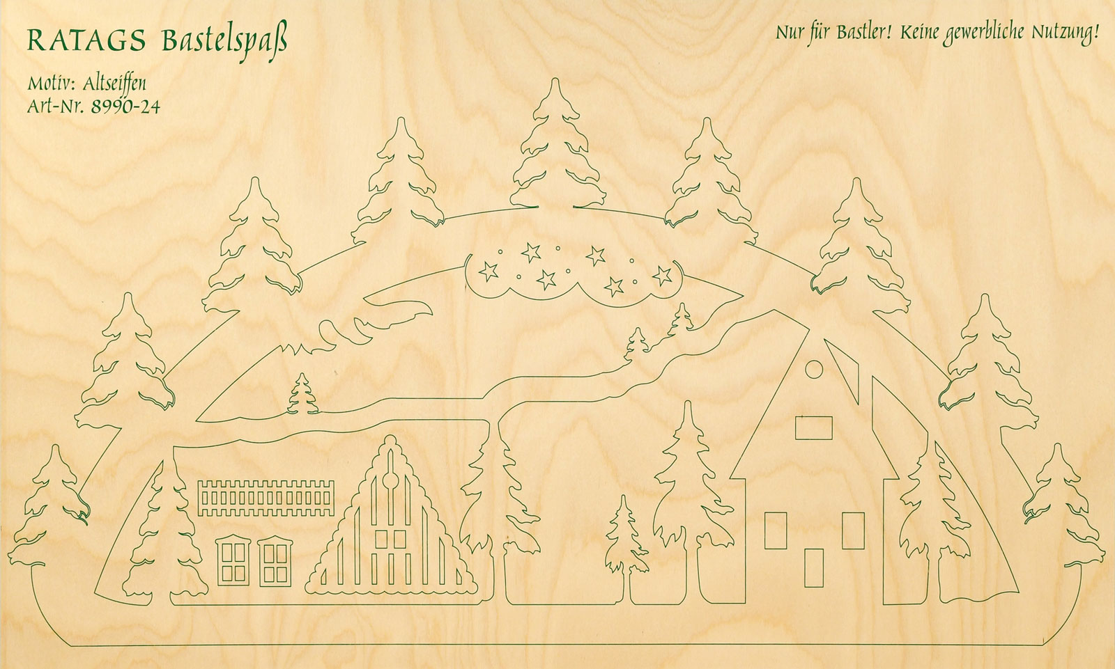 Crafting kit for a large candle arch, Altseiffen