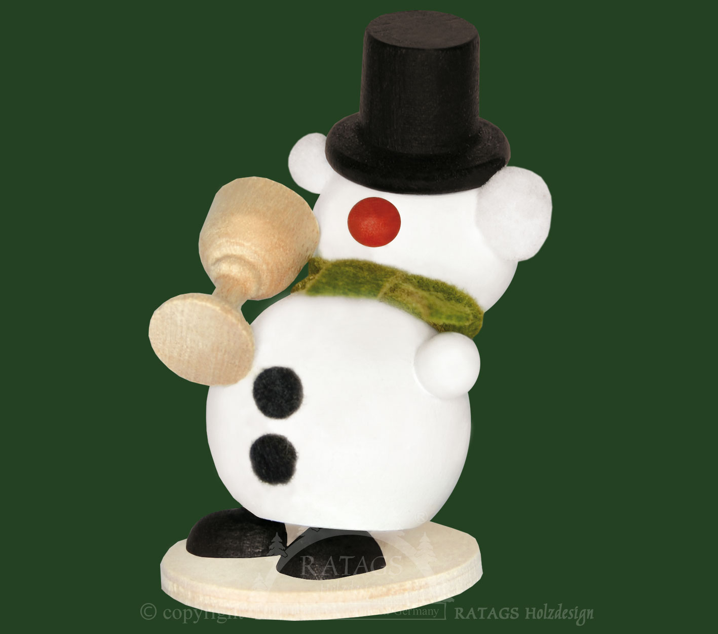 Molli, Junge Linie, Schneemann, grüner S Kelch Molli, Junge Linie, Schneemann, grüner S Kelch