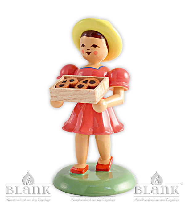 Pretzel seller, coloured