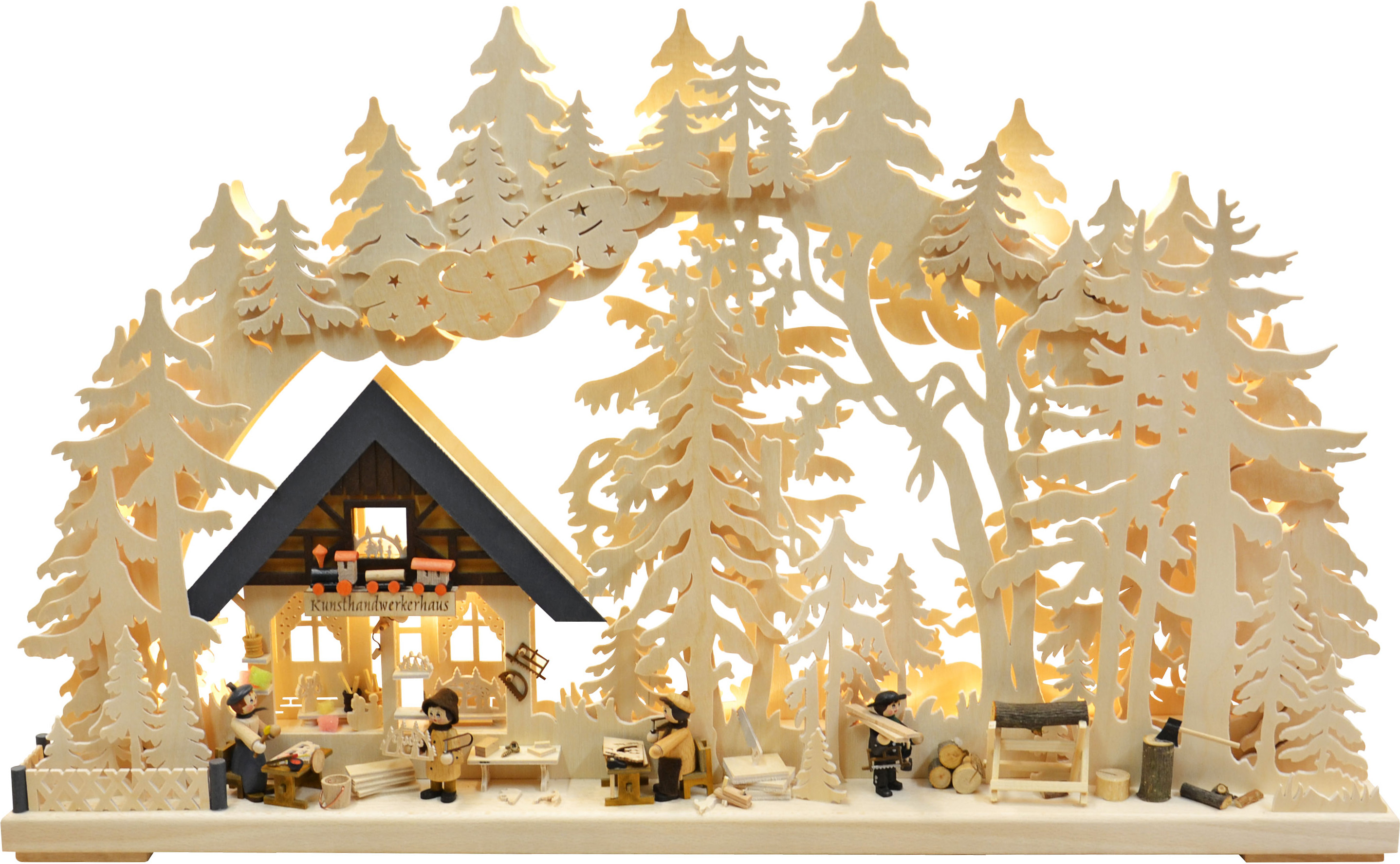 Grand arc lumineux 3D, atelier d'arcs lumineux