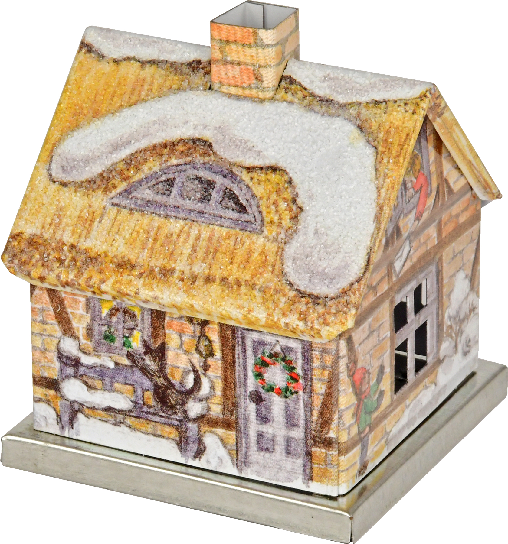 KNOX metal incense house – range B No. 4 brick house