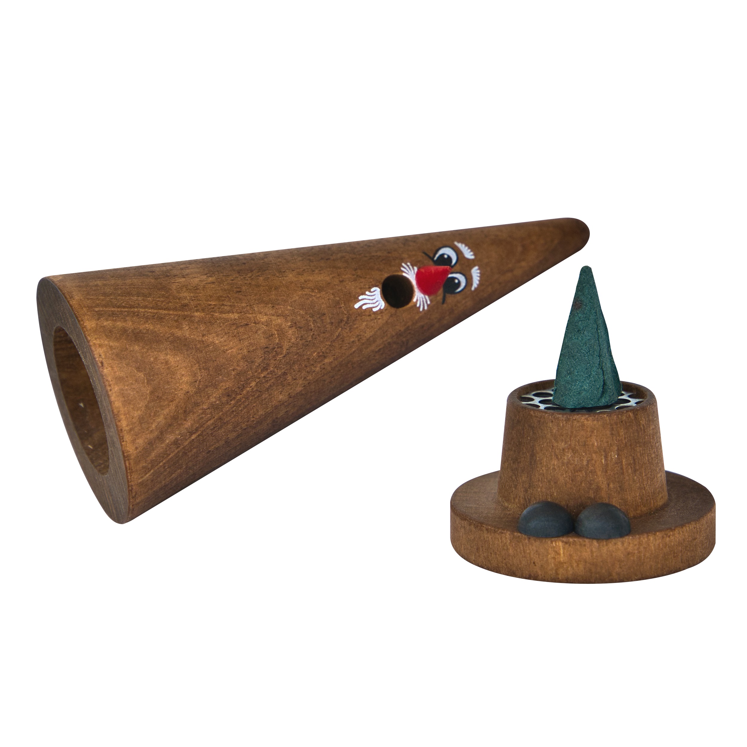 Goat's leg, incense burner, Addi Advent