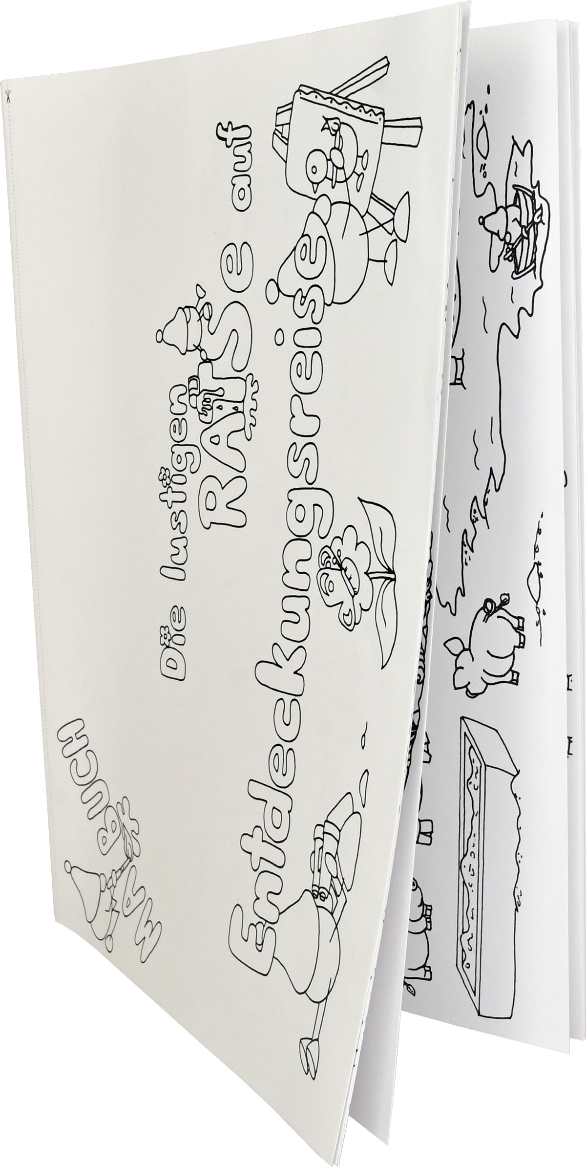 Malbuch, Die lustigen RATSe ... Malbuch, Die lustigen RATSe ...