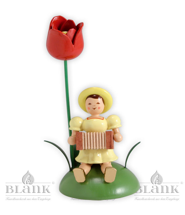 Tulpe, Harmonika Blumenkind sitzend