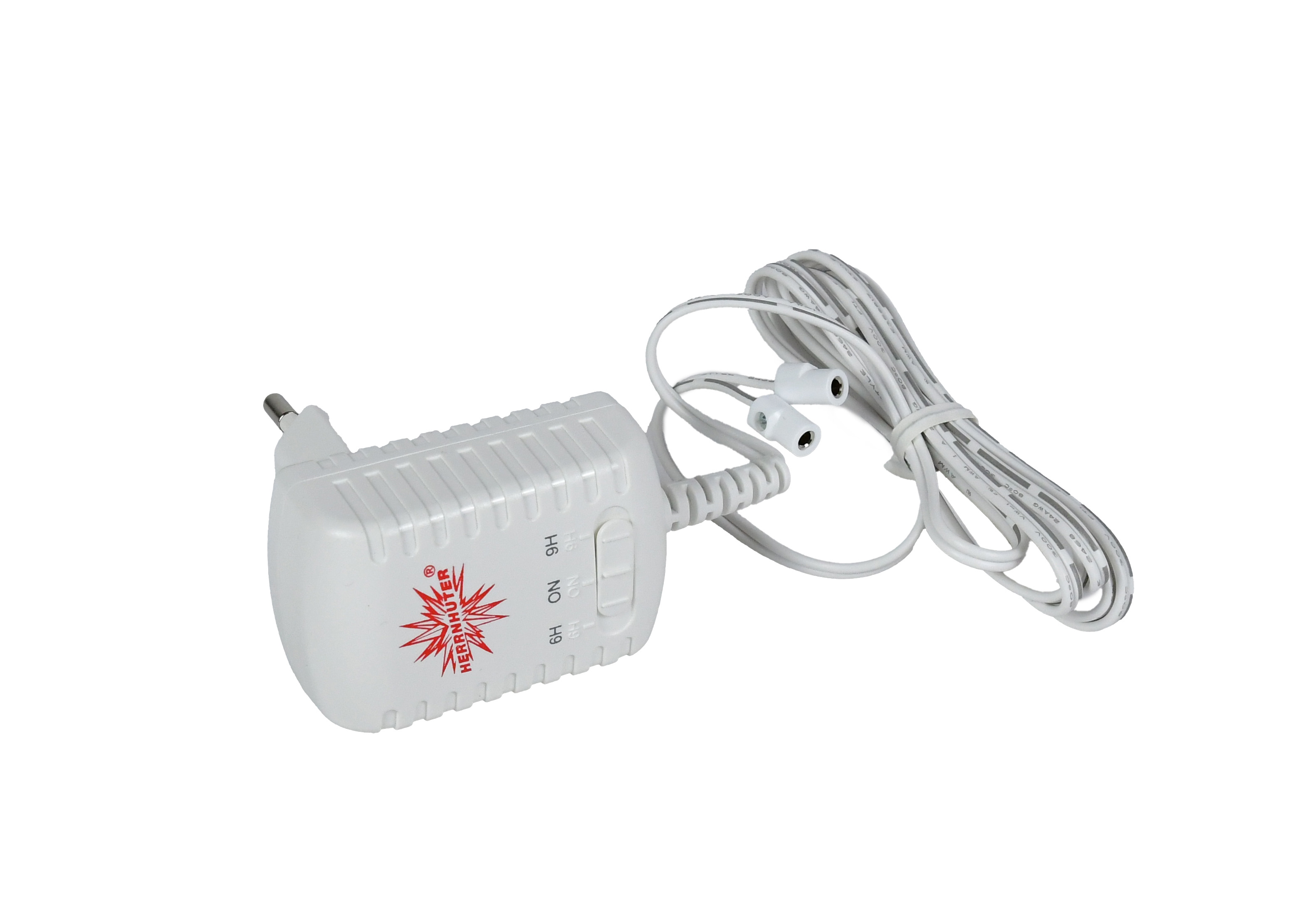 Netzgerät 6v/500mA-weiß mit Timer für Sterne A1e,b/i1/Miniatur Innengebrau