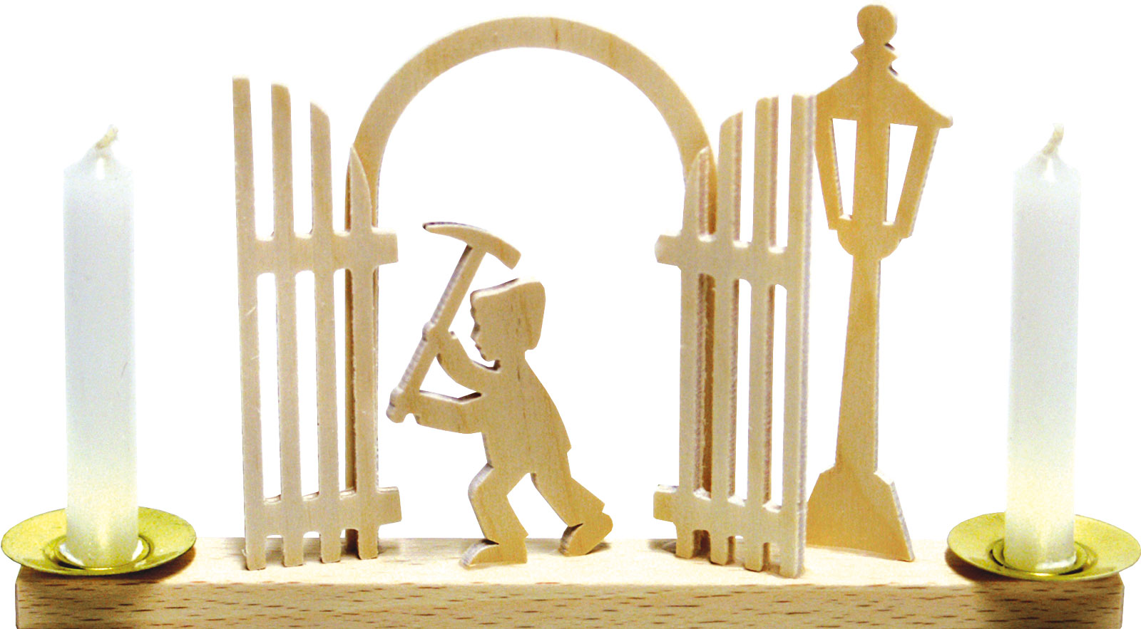 Kerzenhalter zum Basteln, Bergbau Kerzenhalter zum Basteln, Bergbau