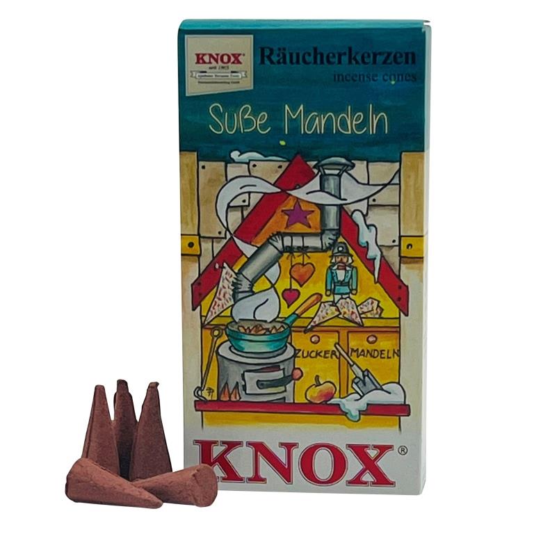 KNOX incense cones Christmas bakery, sweet almonds