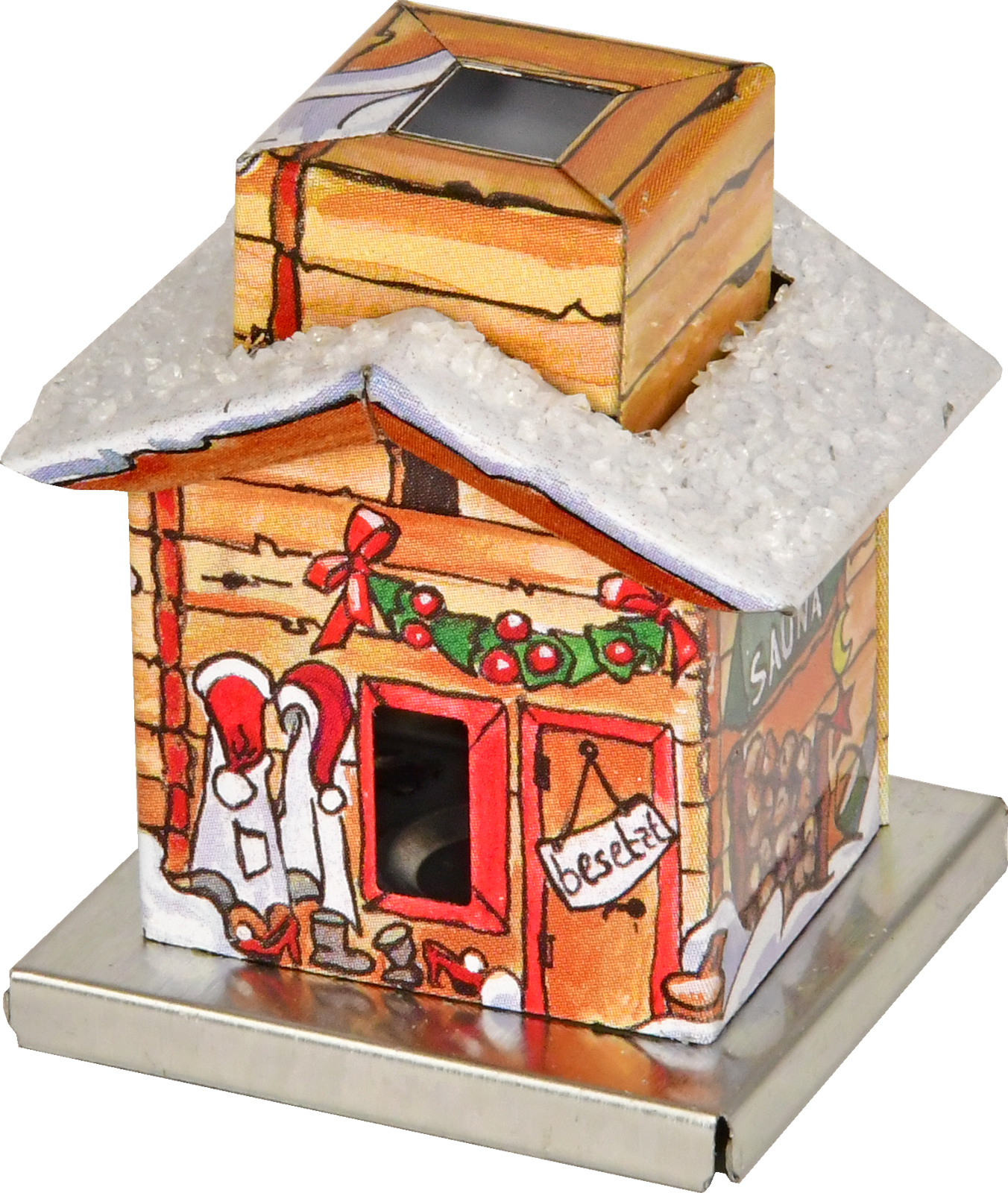 KNOX metal incense house, The Little One, railway station