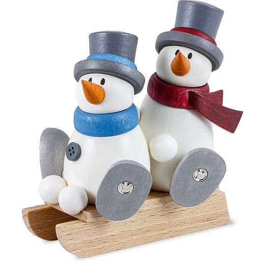 Schneemann Fritz, Fritz & Otto auf Schli Schneemann Fritz, Fritz & Otto auf Schli