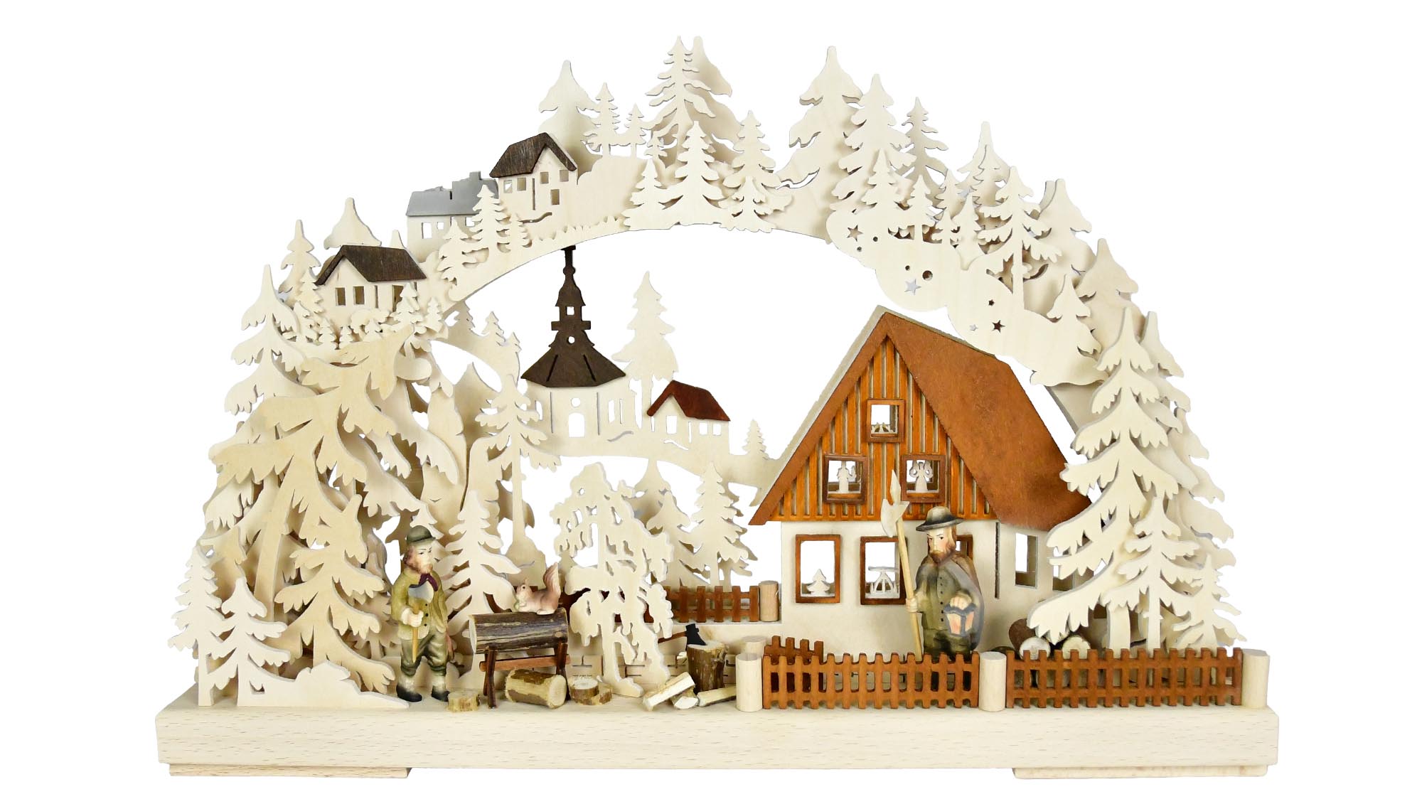 Small 3D Schwibbogen, In the Evening