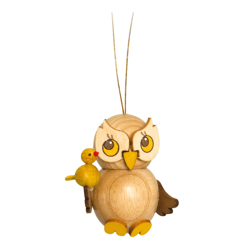 Gufetto con uccellino
