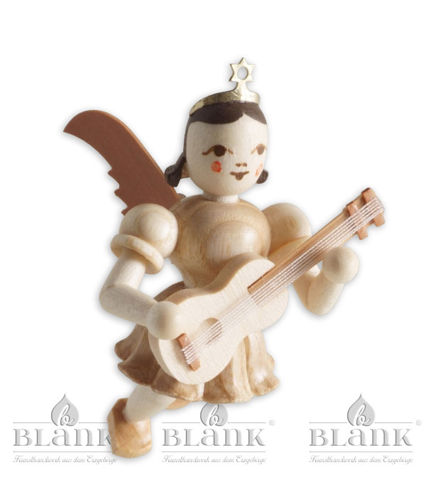 Schwebeengel Gitarre natur