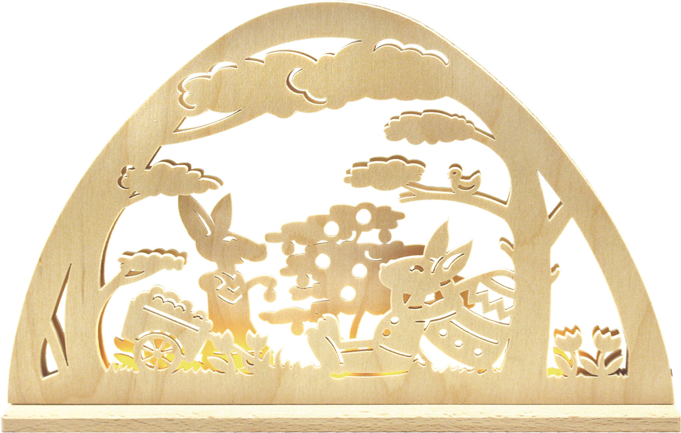 RATAGS Minischwibbogen NSB Motiv 53 Vejce, pár zajíců