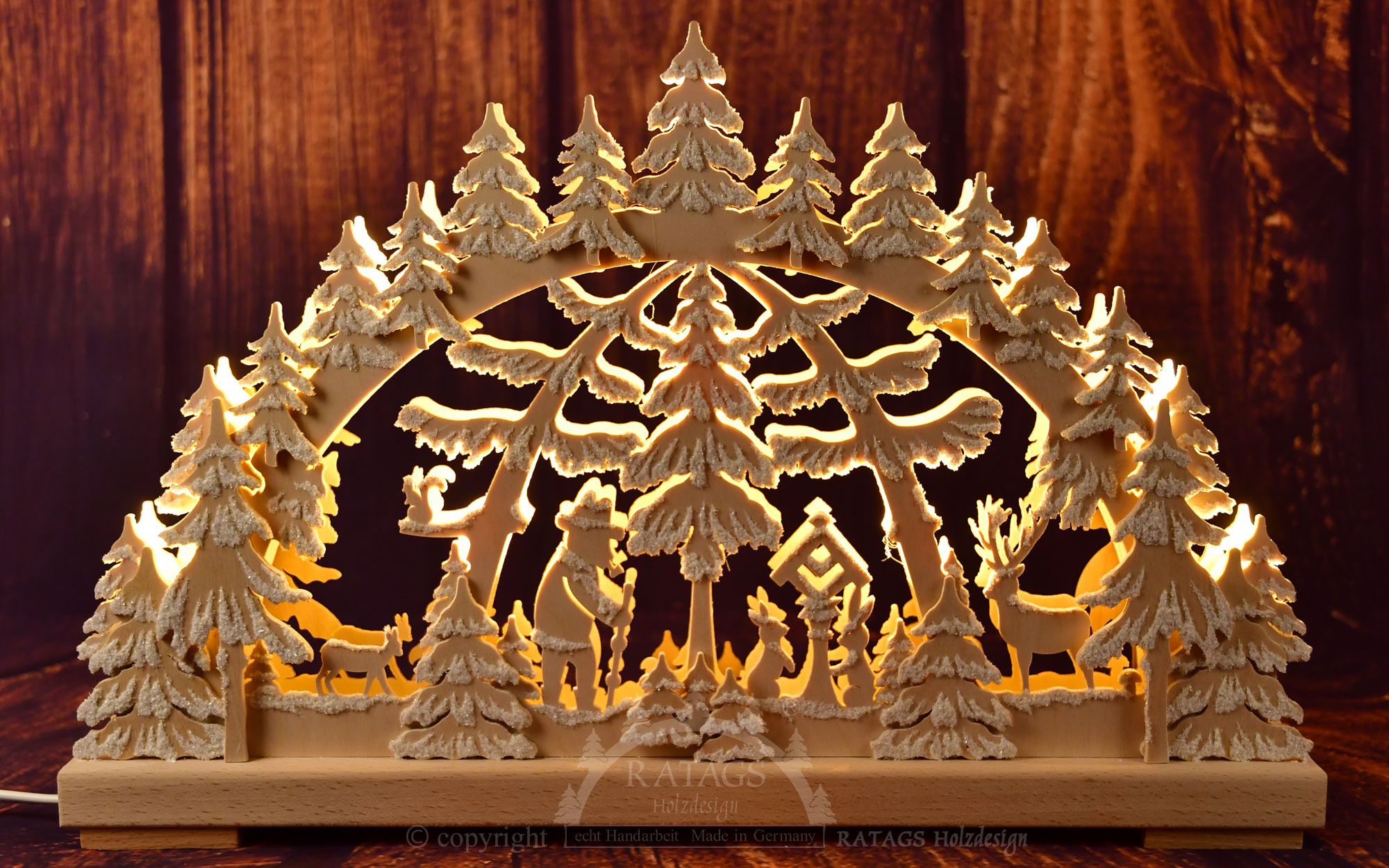 Μικρός τόξος, περίπατος στο δάσος, παγετός