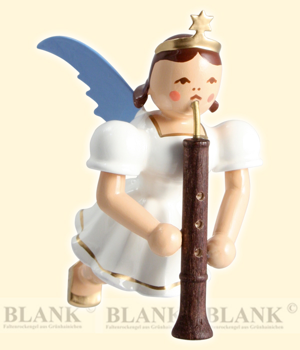 Floating angel oboe, coloured