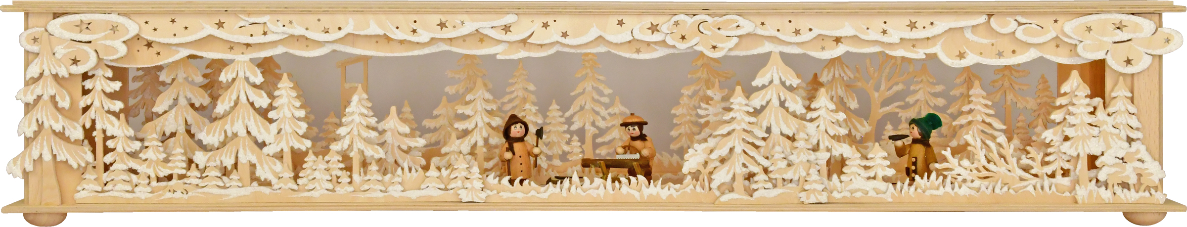 Room light, large, forest men, hoarfrost