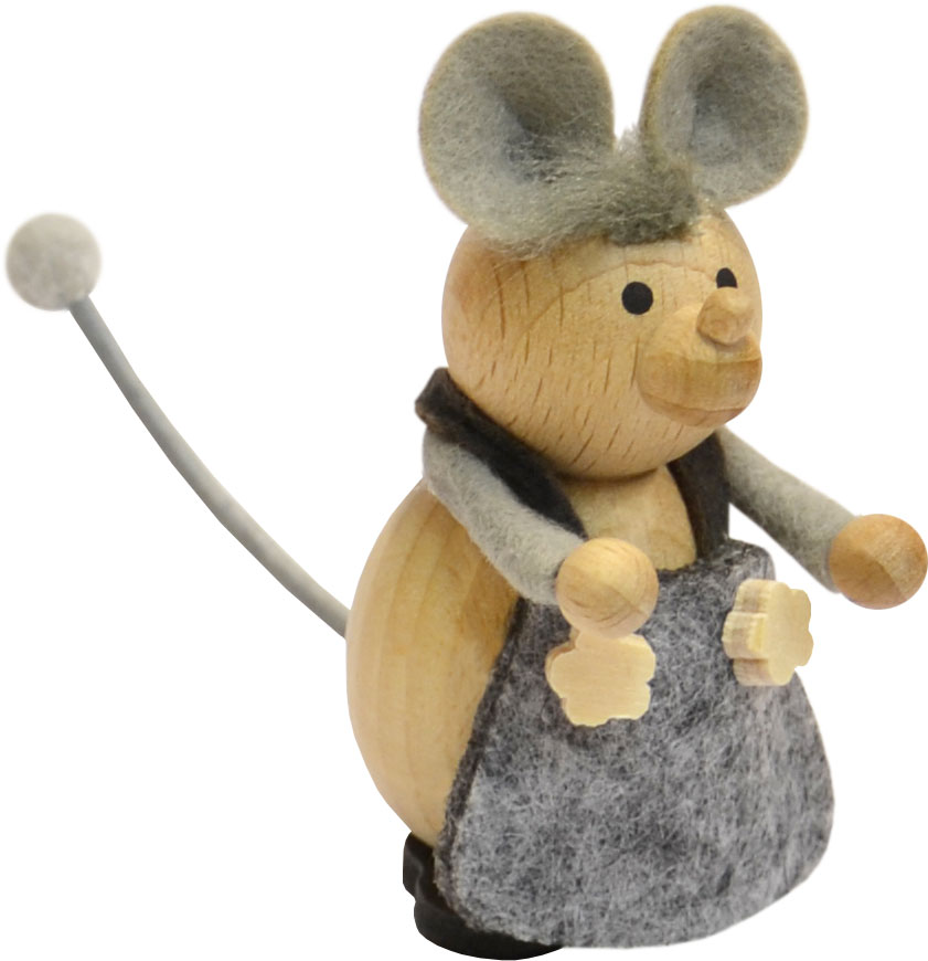 Little mouse with apron