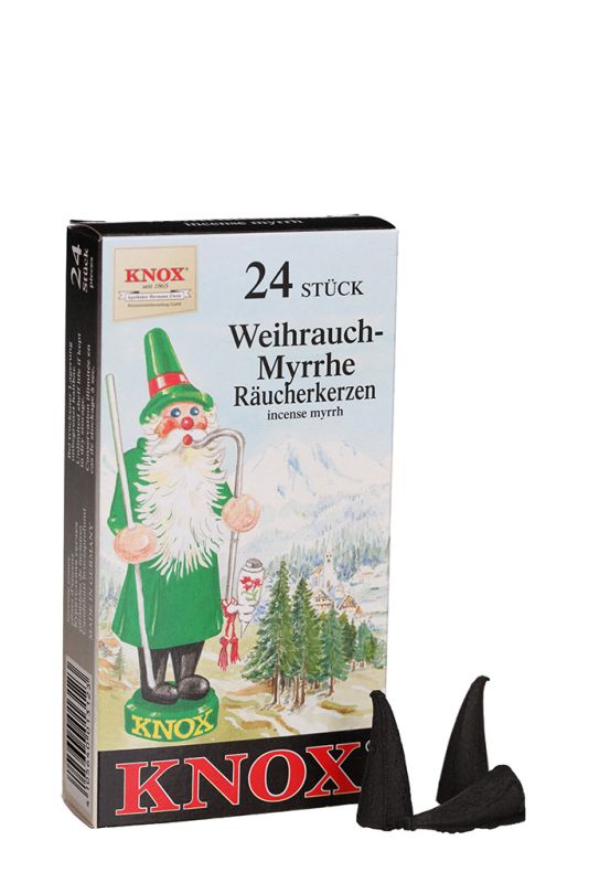KNOX-Räucherkerzen Weihrauch-Myrrhe 24 St./Pack