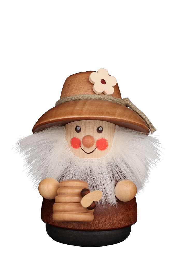 Wackelmännchen beekeeper, natural – 8 cm New