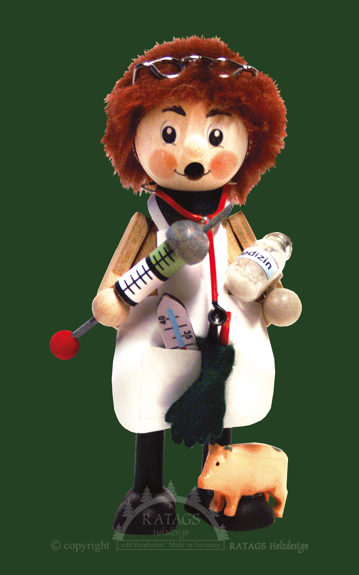 Funny fellow, veterinarian