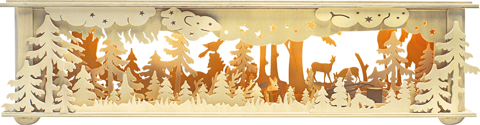 Raumleuchte kl., 3 Rehe Raumleuchte kl., 3 Rehe