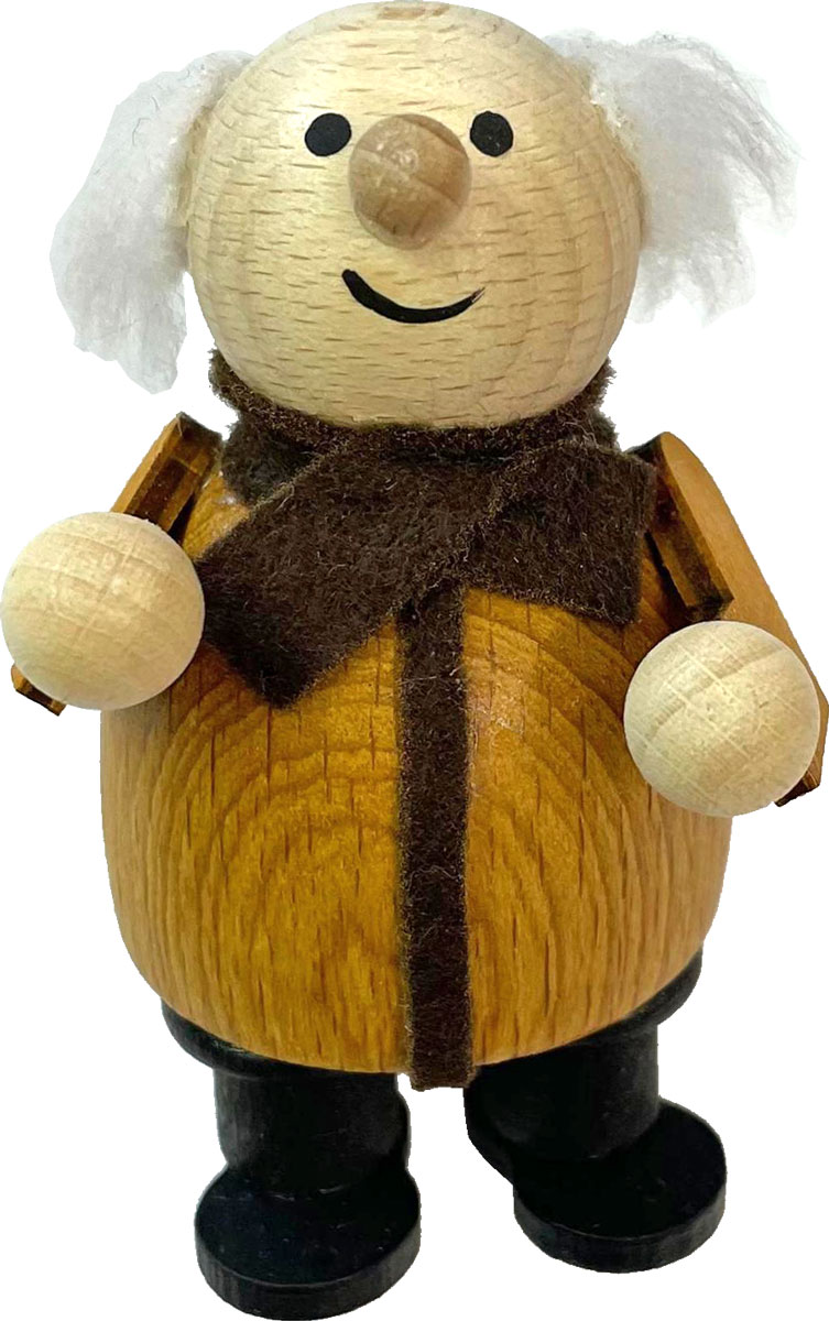 Figur groß, Opa sitzend 7,5 cm Figur groß, Opa sitzend 7,5 cm