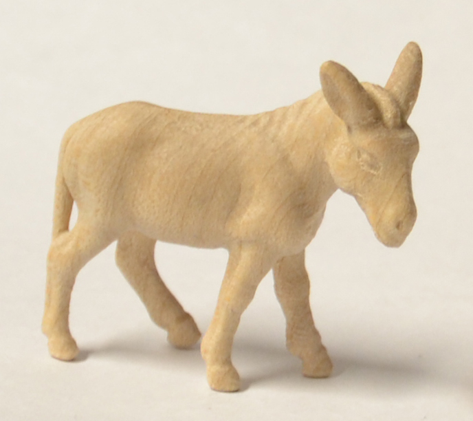 Heilige Familie, Esel 40 x 40 mm